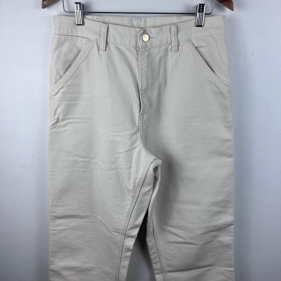 Carhartt WIP Single Knee Pant - Off White - Picture 6 of 6